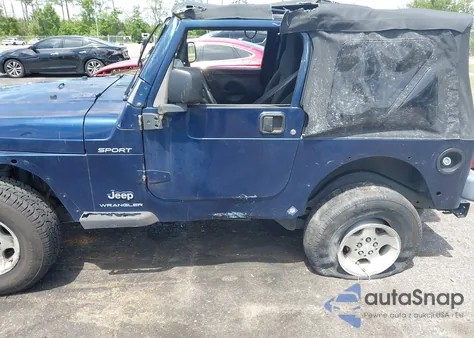 2003 Jeep Wrangler Sport z USA, uszkodzony, nr VIN 1J4FA49S23P300583